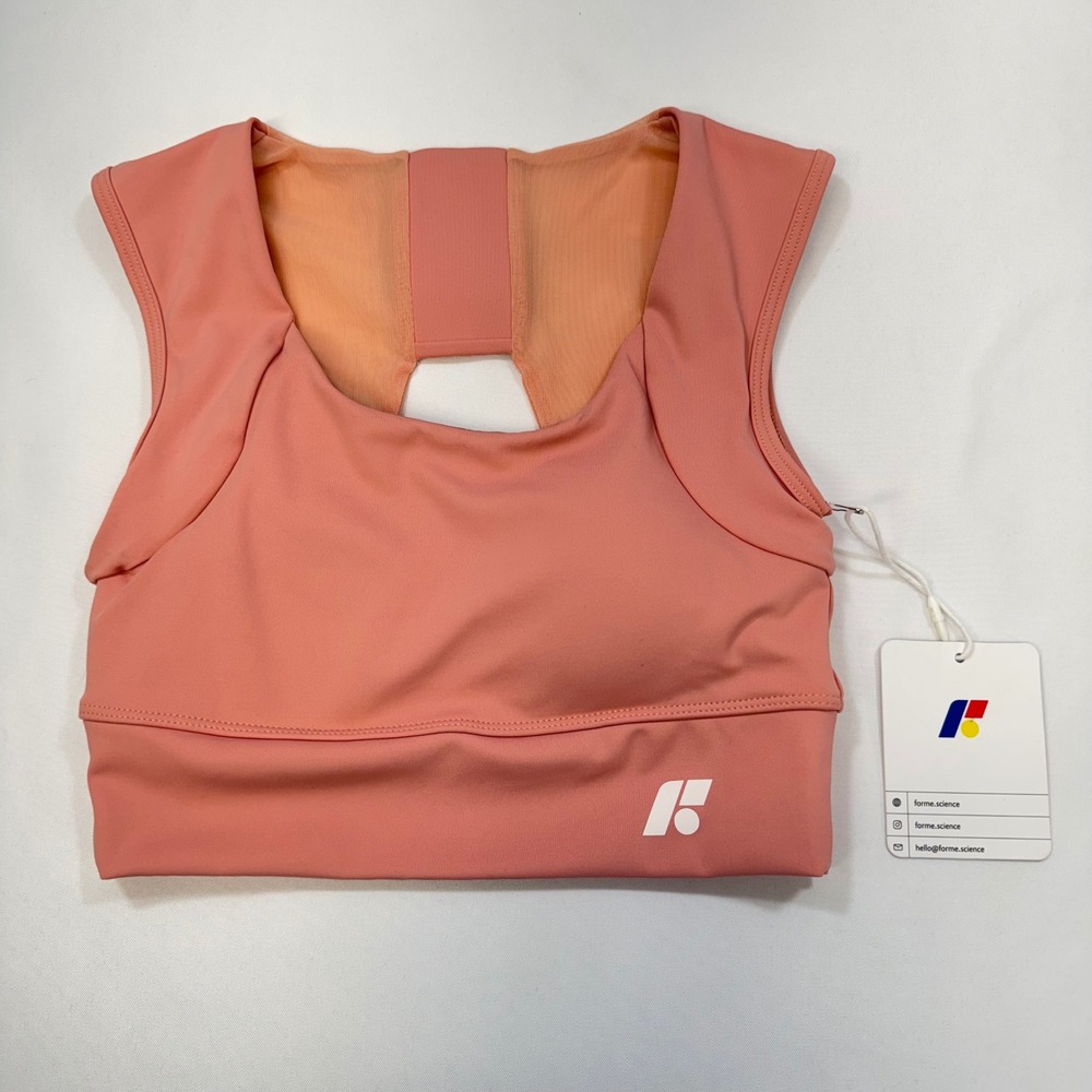 NEW Forme Power Bra Posture Correcting Women Size M Rose Pink Sports Activewear